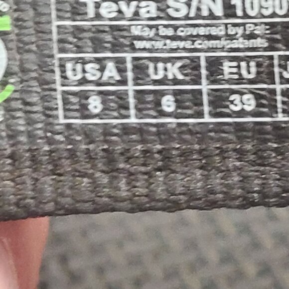 Teva Black Universal Midform Sandal - Picture 8 of 8